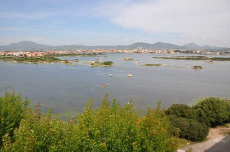 Olbia, vista dal Palazzo Comunale.