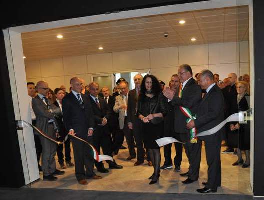 L'inaugurazione della galleria «Artport» all'aeroporto di Olbia Costa Smeralda.