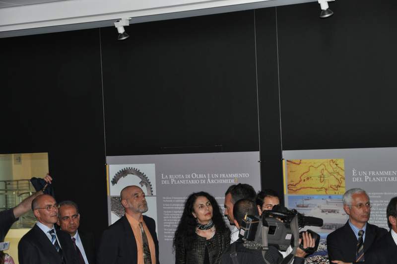 Da sinistra: Bruno Massab, Giovanni Pastore, Rubens D'Oriano, Liliana Lorettu.