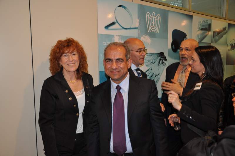 Angela Antona (Archeologa, Soprintendenza), Giovanni Pastore, Bruno Massab (Soprintendente), Rubens DOriano, Maria Assunta Fodde (GEASAR).