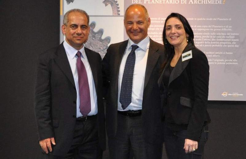 Giovanni Pastore, Silvio Pippobello (Amministratore delegato dell'Aeroporto di Olbia Costa Smeralda), Maria Assunta Fodde (GEASAR).