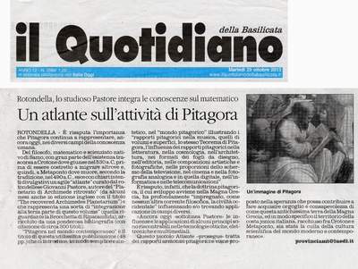 IL QUOTIDIANO DELLA BASILICATA - Marted 29 ottobre 2013