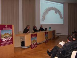 Un momento della conferenza di Giovanni Pastore al convegno internazionale di Olbia