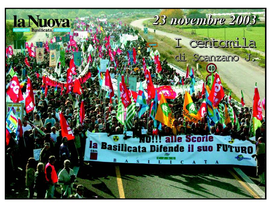 23 novembre 2003 - I Centomila di Scanzano Jonico (MT)